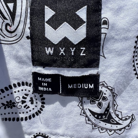 WXYZ Button Down Shirt (M) - Picture 2 of 3